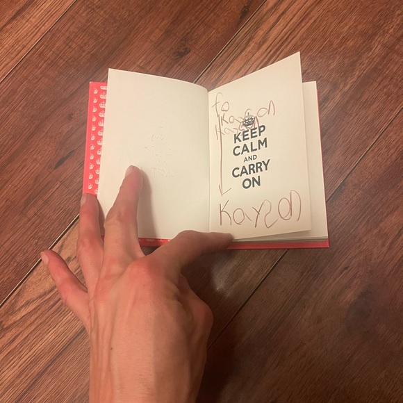 Source Unknown Red Notebook - Keep Calm and Carry On - Picture 5 of 7